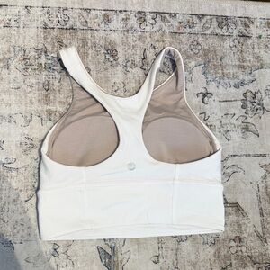 Lululemon Athletica White Sports Bra